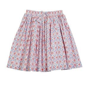 Joules Myla Coral Print Cotton Skirt size 4 Years